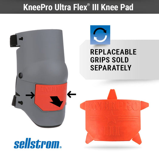 Sellstrom Ultra Flex III KneePro Knee Pads for Construction, Gardening, Roofing, Work, Flooring - Pro Protection & Comfort for Men & Women (Multiple Colors)